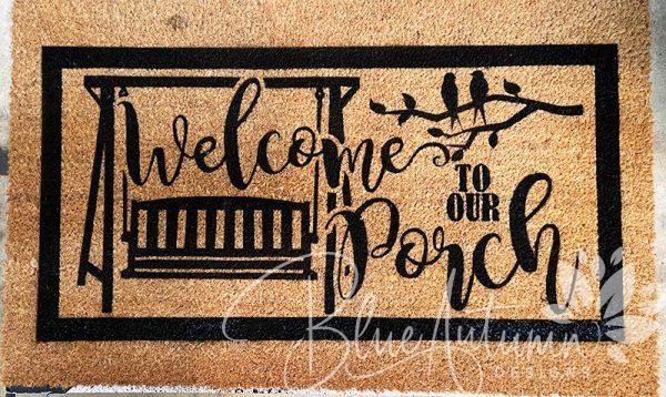 Welcome to Our Porch Doormat