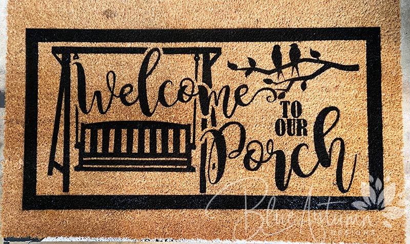porch-doormat-actual Welcome to Our Porch Doormat