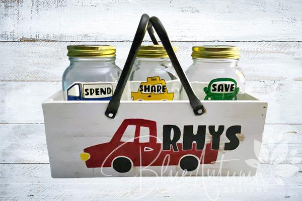 spend-share-save-jar-set-boy Spend Share Save Jar Set - Boys
